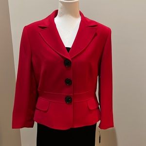 Tahari Red Blazer